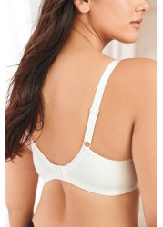 DD+ Rib & Cotton Balcony Bras 3 Pack