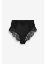 Tummy Control Lace Knickers 2 Pack