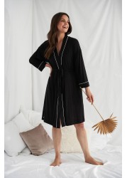 Pretty You London Bamboo Kimono Dressing Gown