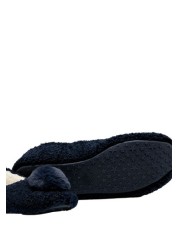 Joules Pombury Blue Ballet Slippers