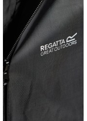 Regatta Black Kids Stormbreak Waterproof Puddle Jacket