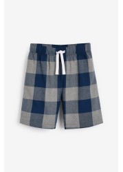 2 Pack Check Short Pyjamas (3-16yrs)