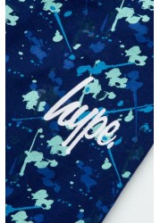 Hype. Kids Blue Splat Long Sleeve Pyjama Set