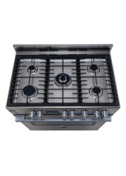 Electrolux Freestanding 5-Burner Gas Cooker, EKG9241Z7X (90 x 60 x 85 cm)
