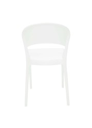 Tramontina Sissi Summa Polypropylene & Fiberglass Closed Backrest Armchair (43.5 x 80 x 52.5 cm)