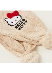 Hello Kitty Embroidered Detail 3-Piece Winter Accessory Set