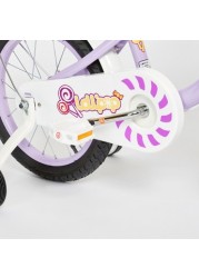 Chipmunk 16-inch Bicycle with Training Wheels and Basket