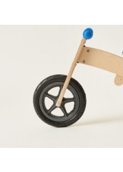 Street Runner Wooden Balance Bike - 12 inches