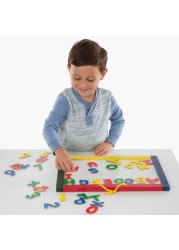 Melissa & Doug Magnetic Chalkboard Dry-Erase Board