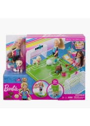 Barbie Chelsea's Soccer Fashion Doll Playset