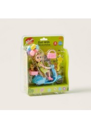 Gloo Doll with Motorbike Playset