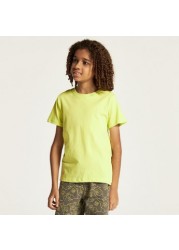 Juniors 3-Piece T-shirt and Shorts Set