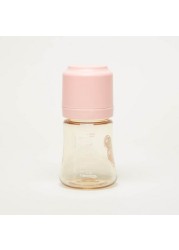 Mother-K Printed Feeding Bottle with Cap - 180 ml