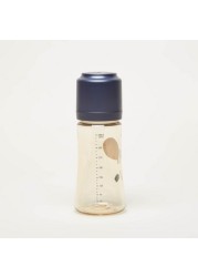 Mother-K Printed Feeding Bottle with Cap - 280 ml