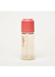 Mother-K Printed Feeding Bottle with Cap - 280 ml