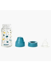 Beaba Wide Neck Feeding Bottle with Cap - 240 ml