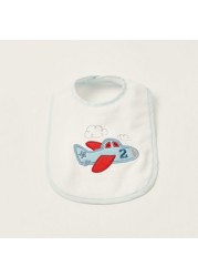 Juniors Assorted Bib with Hook and Loop Closure - Set of 3