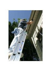 Werner D-Rung 11-Tier Extension Ladder (304 x 12.7 x 40.6 cm)