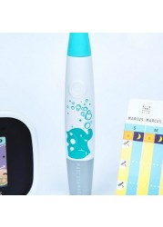 Marcus & Marcus Sonic Silicone Interactive Toothbrush Set for Kids