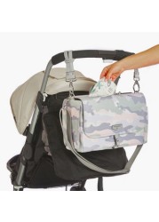 TWELVElittle Cactus Print Stroller Caddy Diaper Bag