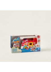 Little Learner Vroom Vroom Fire Truck Playset