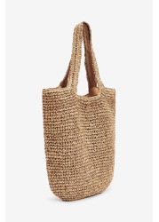 Paper Straw Shoulder Bag