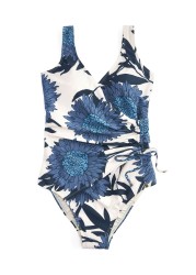 Ruched Side Tummy Control Swimsuit