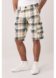 Premium Laundered Cargo Shorts Longer Length