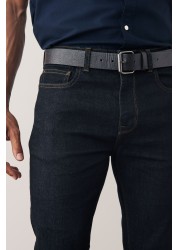 Belted Jeans Slim Fit