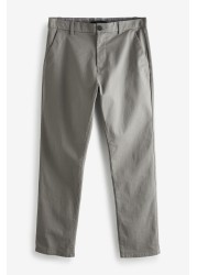 Stretch Chino Trousers Straight Fit