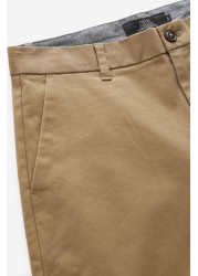 Stretch Chino Trousers Straight Fit