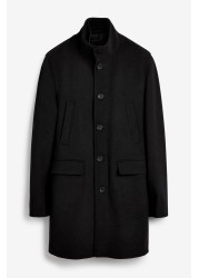 Funnel Neck Coat