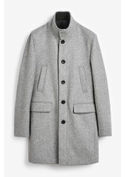 Funnel Neck Coat