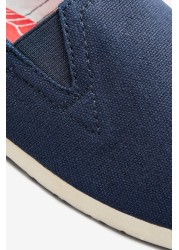 Canvas A-Line Slip-Ons