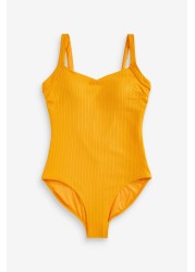 Savannah Miller x Next Tummy Control Rib Swimsuit