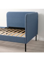 BLÅKULLEN Uph bed frame with corner headboard