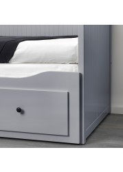 HEMNES هيكل سرير نهاري مع 3 أدراج