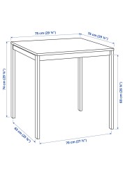 MELLTORP / MARIUS Table and 2 stools