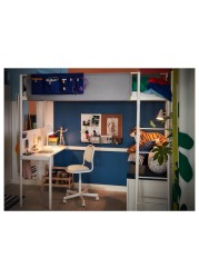 VITVAL Loft bed frame with desk top