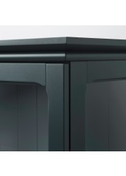 LOMMARP Cabinet with glass doors