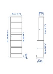 HAVSTA Shelving unit with plinth