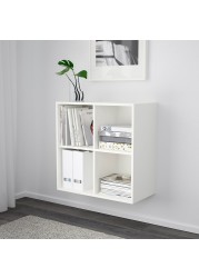 EKET Wall-mounted shelving unit w 4 comp