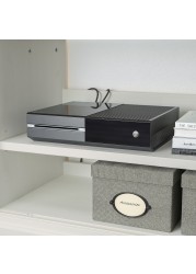 HAVSTA TV storage combination/glass doors