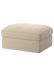 GRÖNLID Cover for footstool with storage