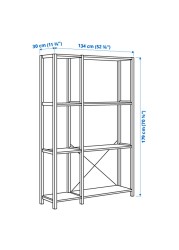 IVAR 2 sections/shelves