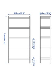 TROTTEN/FLINTAN / EKENABBEN Desk and storage combination