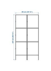 HÄLLAN Storage combination with doors