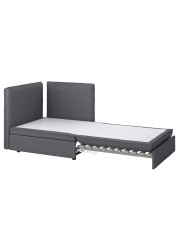 VALLENTUNA Sofa-bed module with backrests