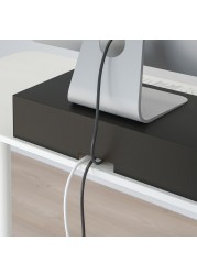 ELLOVEN Monitor stand with drawer