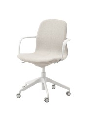 LÅNGFJÄLL Office chair with armrests